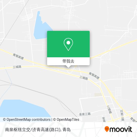 南泉枢纽立交/济青高速(路口)地图