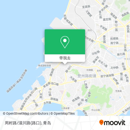 周村路/淄川路(路口)地图