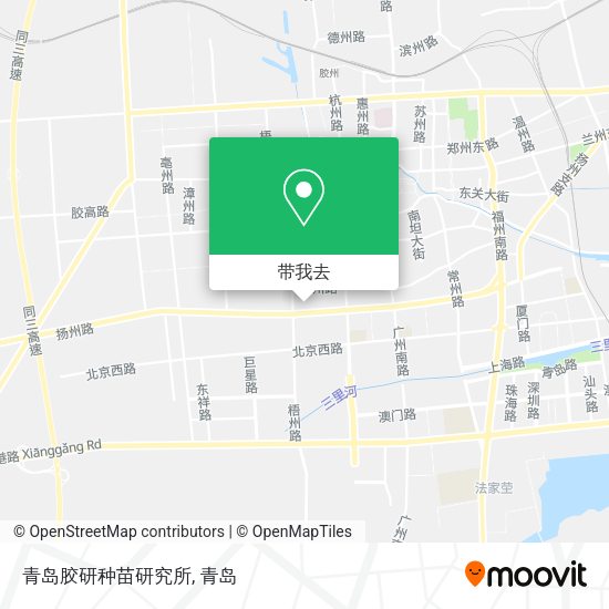 青岛胶研种苗研究所地图