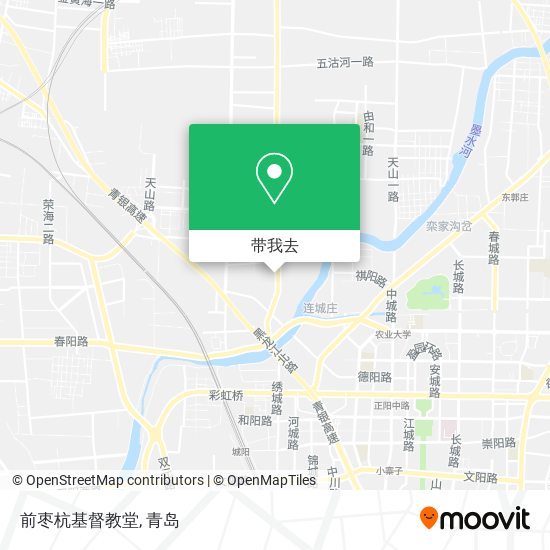 前枣杭基督教堂地图