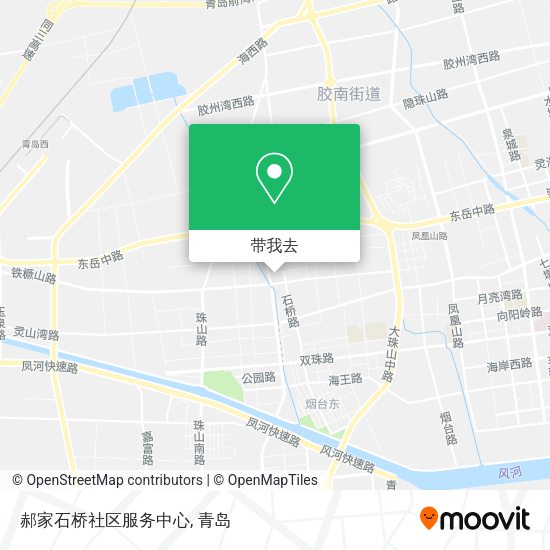郝家石桥社区服务中心地图