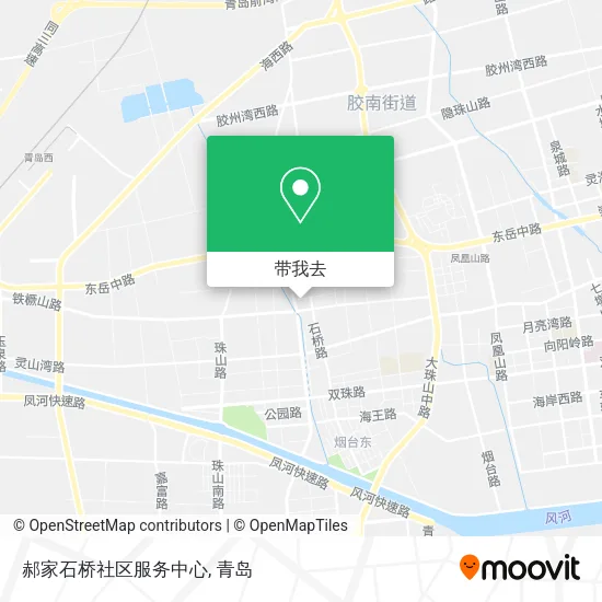 郝家石桥社区服务中心地图