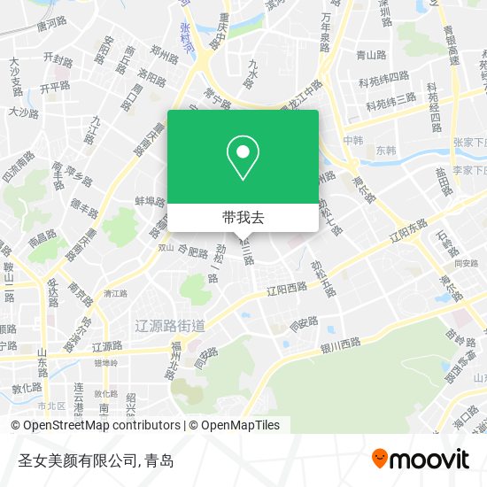 圣女美颜有限公司地图