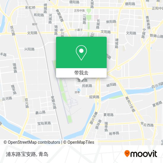 浦东路宝安路地图