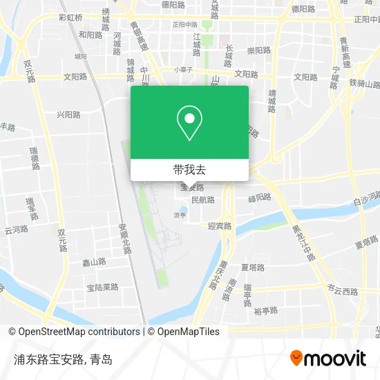 浦东路宝安路地图