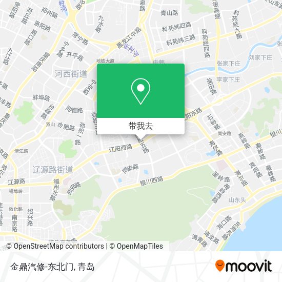 金鼎汽修-东北门地图
