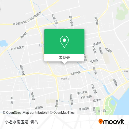 小逄水暖卫浴地图