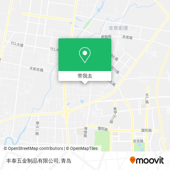 丰泰五金制品有限公司地图