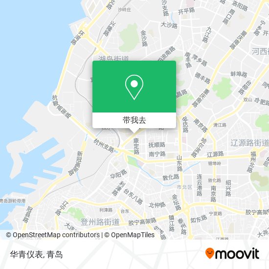 华青仪表地图
