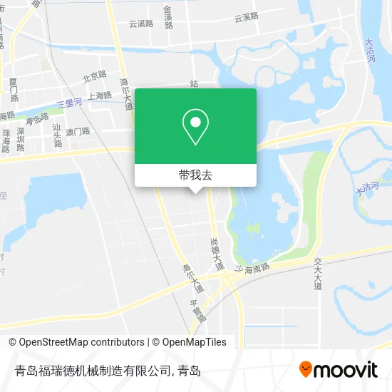 青岛福瑞德机械制造有限公司地图