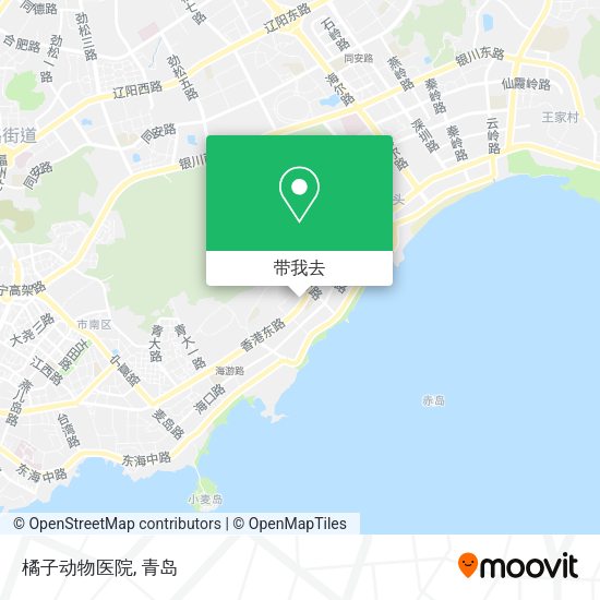 橘子动物医院地图