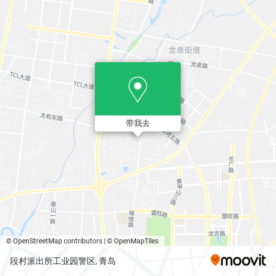 段村派出所工业园警区地图
