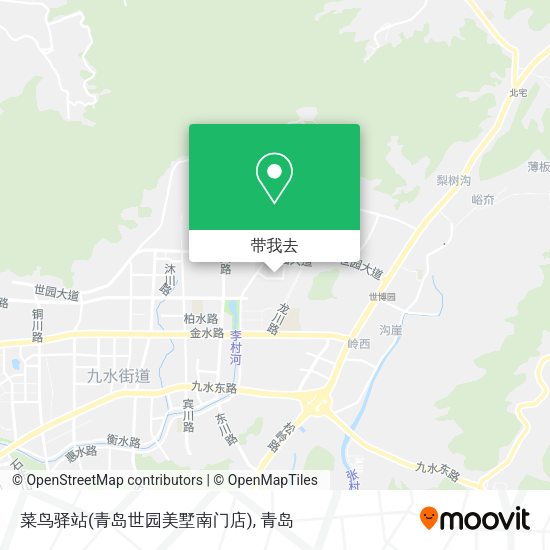 菜鸟驿站(青岛世园美墅南门店)地图