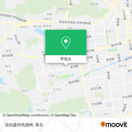 雷的森特色烧烤地图