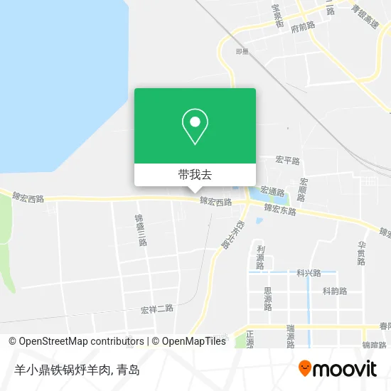 羊小鼎铁锅烀羊肉地图