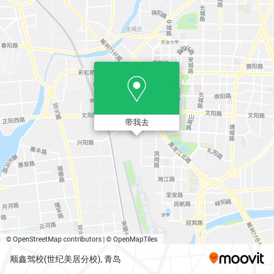 顺鑫驾校(世纪美居分校)地图