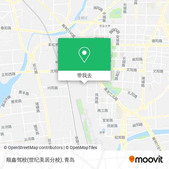 顺鑫驾校(世纪美居分校)地图