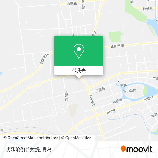 优乐瑜伽普拉提地图