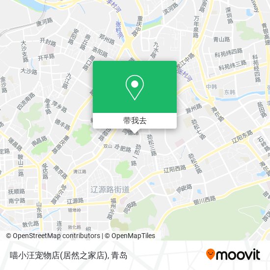 喵小汪宠物店(居然之家店)地图