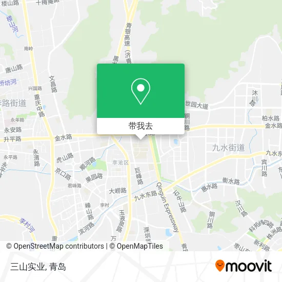 三山实业地图