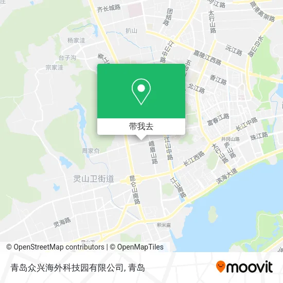 青岛众兴海外科技园有限公司地图