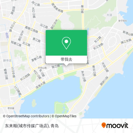 东来顺(城市传媒广场店)地图