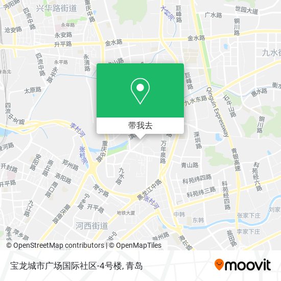 宝龙城市广场国际社区-4号楼地图