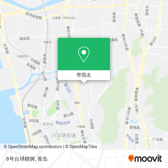 8号台球棋牌地图