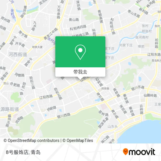 8号服饰店地图