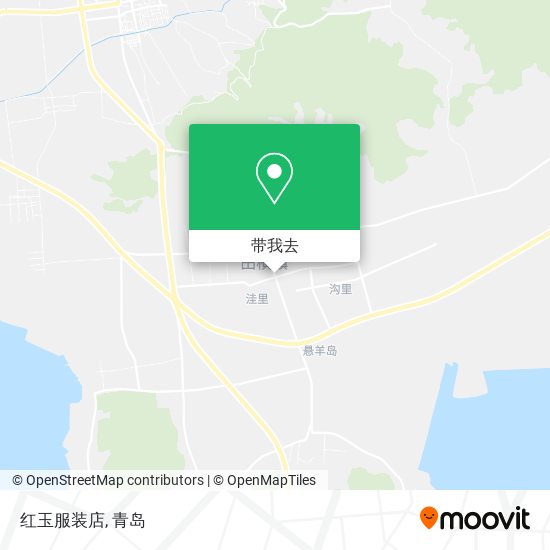 红玉服装店地图