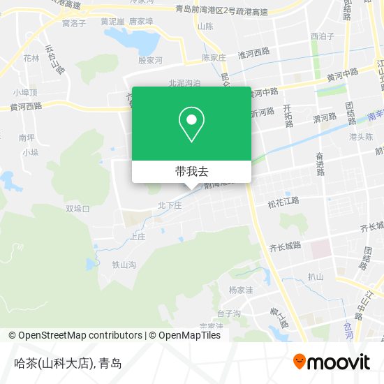 哈茶(山科大店)地图