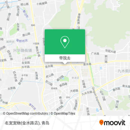 名宠宠物(金水路店)地图
