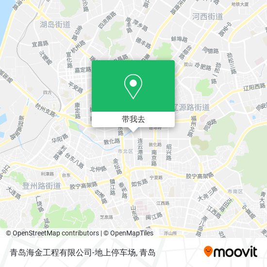 青岛海金工程有限公司-地上停车场地图