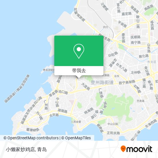 小懒家炒鸡店地图