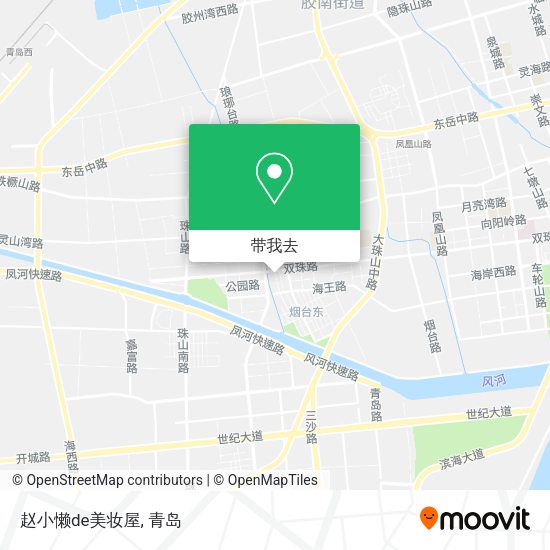 赵小懒de美妆屋地图