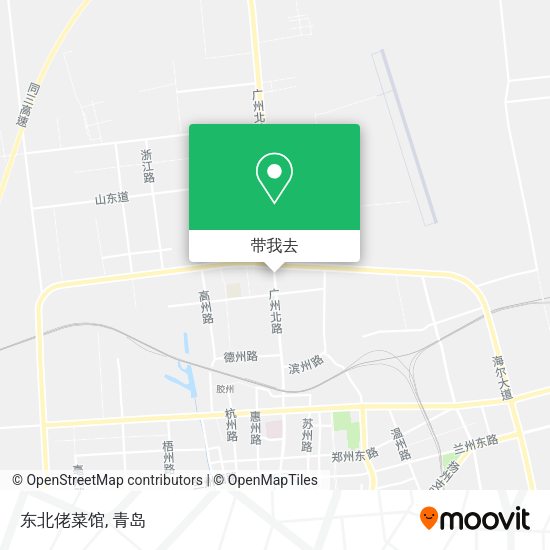 东北佬菜馆地图