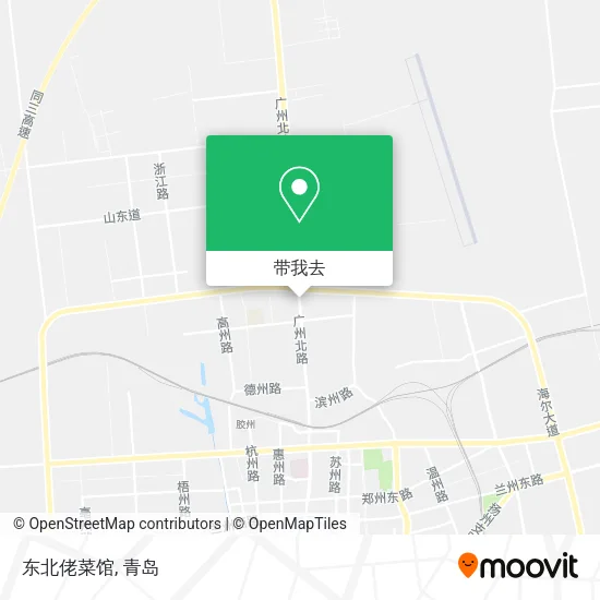 东北佬菜馆地图