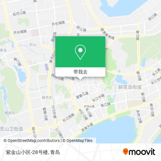 紫金山小区-28号楼地图