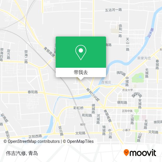 伟吉汽修地图