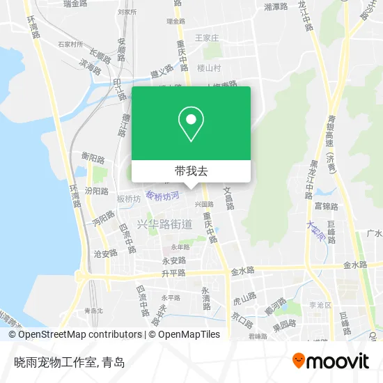 晓雨宠物工作室地图