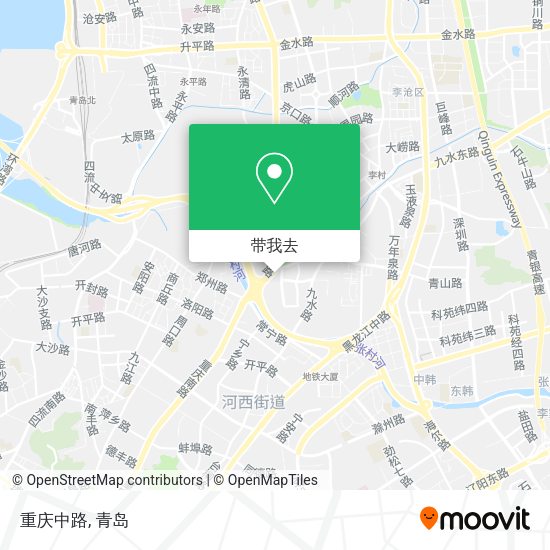 重庆中路地图