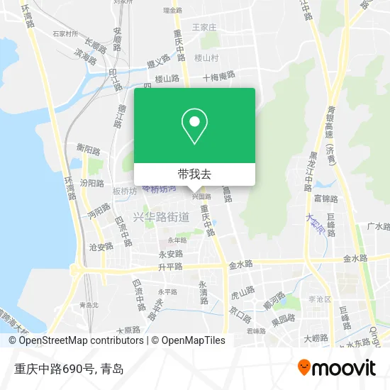 重庆中路690号地图