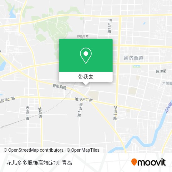 花儿多多服饰高端定制地图