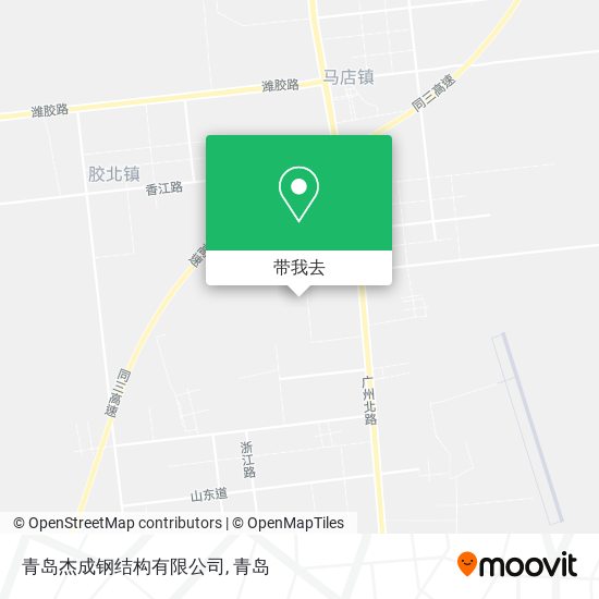 青岛杰成钢结构有限公司地图