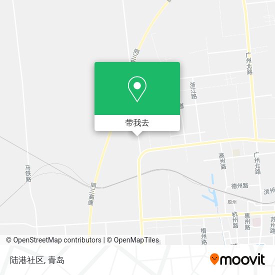 陆港社区地图