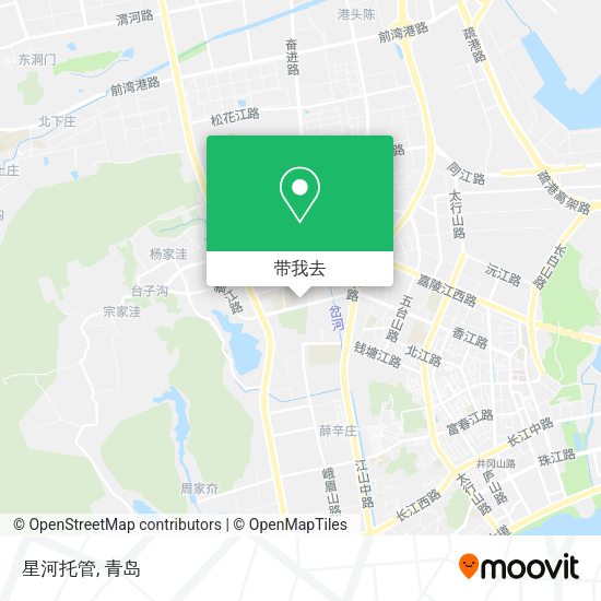 星河托管地图