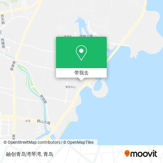 融创青岛湾琴湾地图