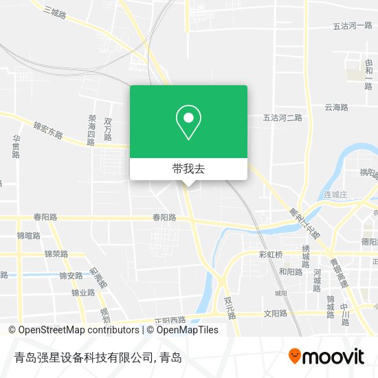 青岛强星设备科技有限公司地图