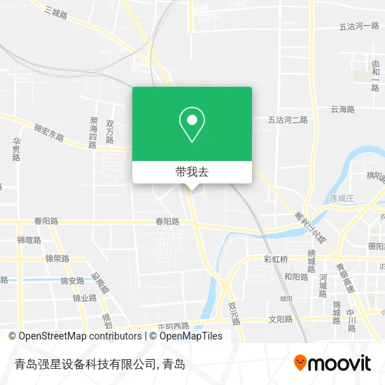 青岛强星设备科技有限公司地图
