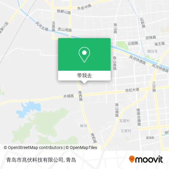 青岛市兆伏科技有限公司地图